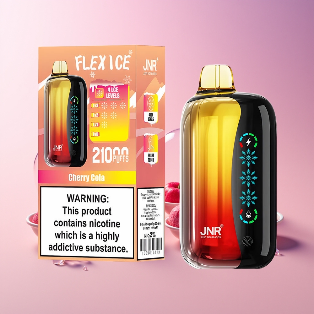 JNR Flex Ice 21000 Puffs Disposable Vape – Adjustable Ice, 26mL, Type-C (Australia Wholesale)