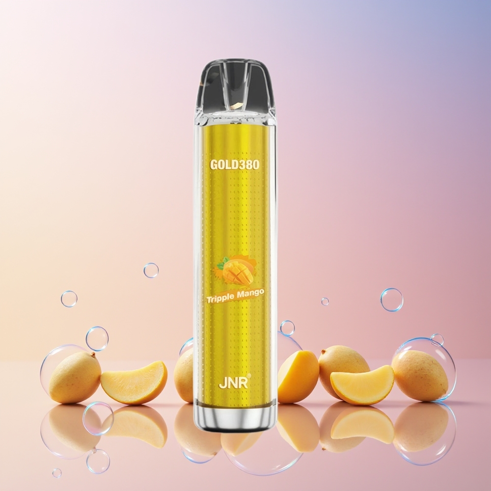 JNR Glod380 6000 Puffs Disposable Vape – 13ml e-Liquid, 1500mAh Battery, Mesh Coil (0%/2%/5% Nicotine) | Tripple Mango | Australia Wholesale