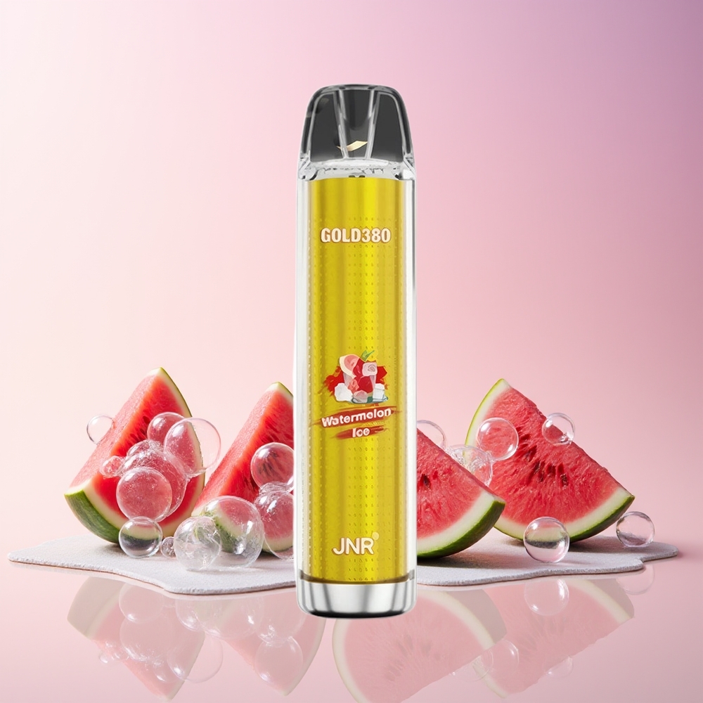 JNR Glod380 6000 Puffs Disposable Vape – 1500mAh, 13ml, Australia Wholesale (Watermelon Ice, 0%/2%/5% Nicotine)