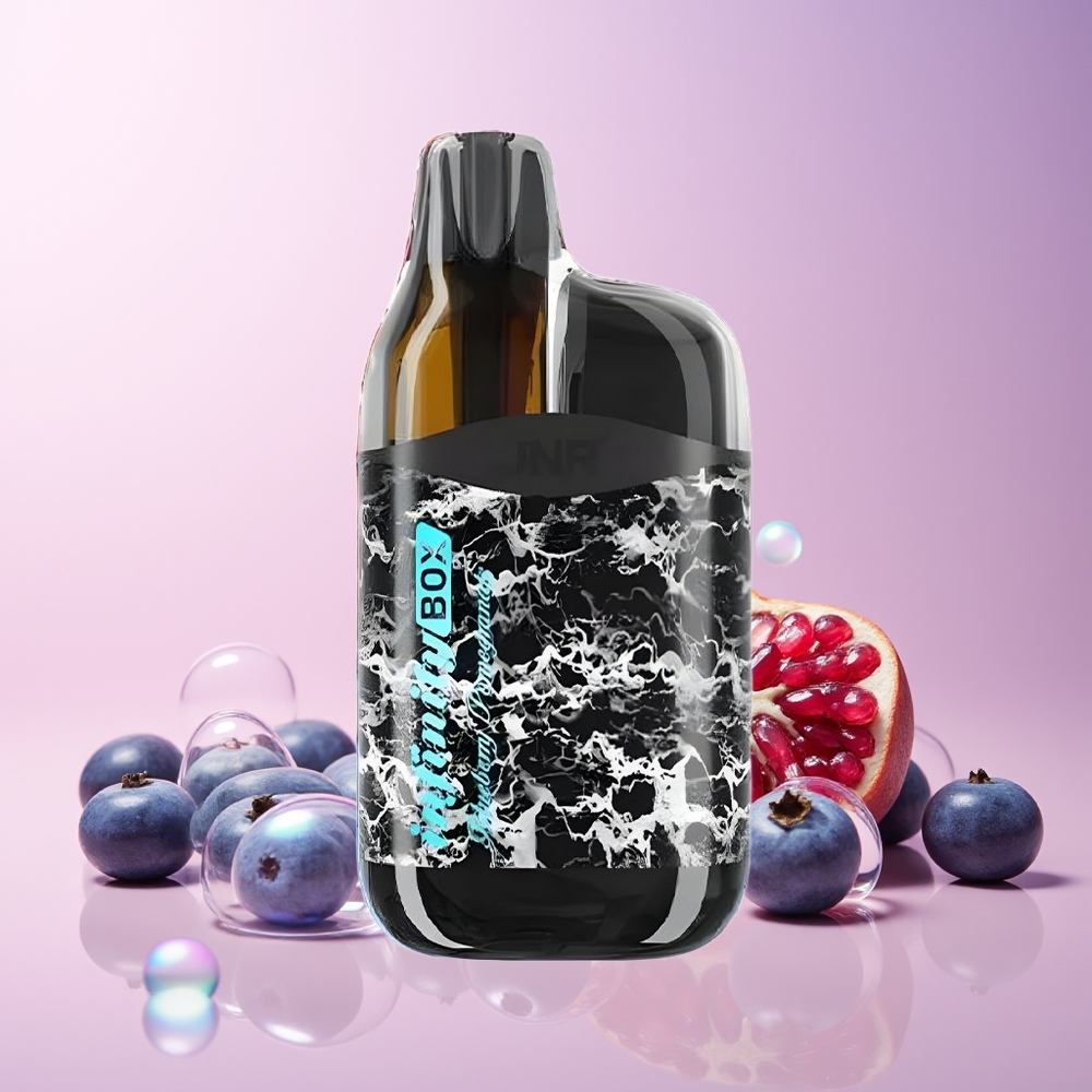 JNR Infinity Box 10700 Puffs Disposable Vape – 15ml E-liquid, 2200mAh Battery, No Charging, Australia Wholesale (Blueberry Pomegranate)