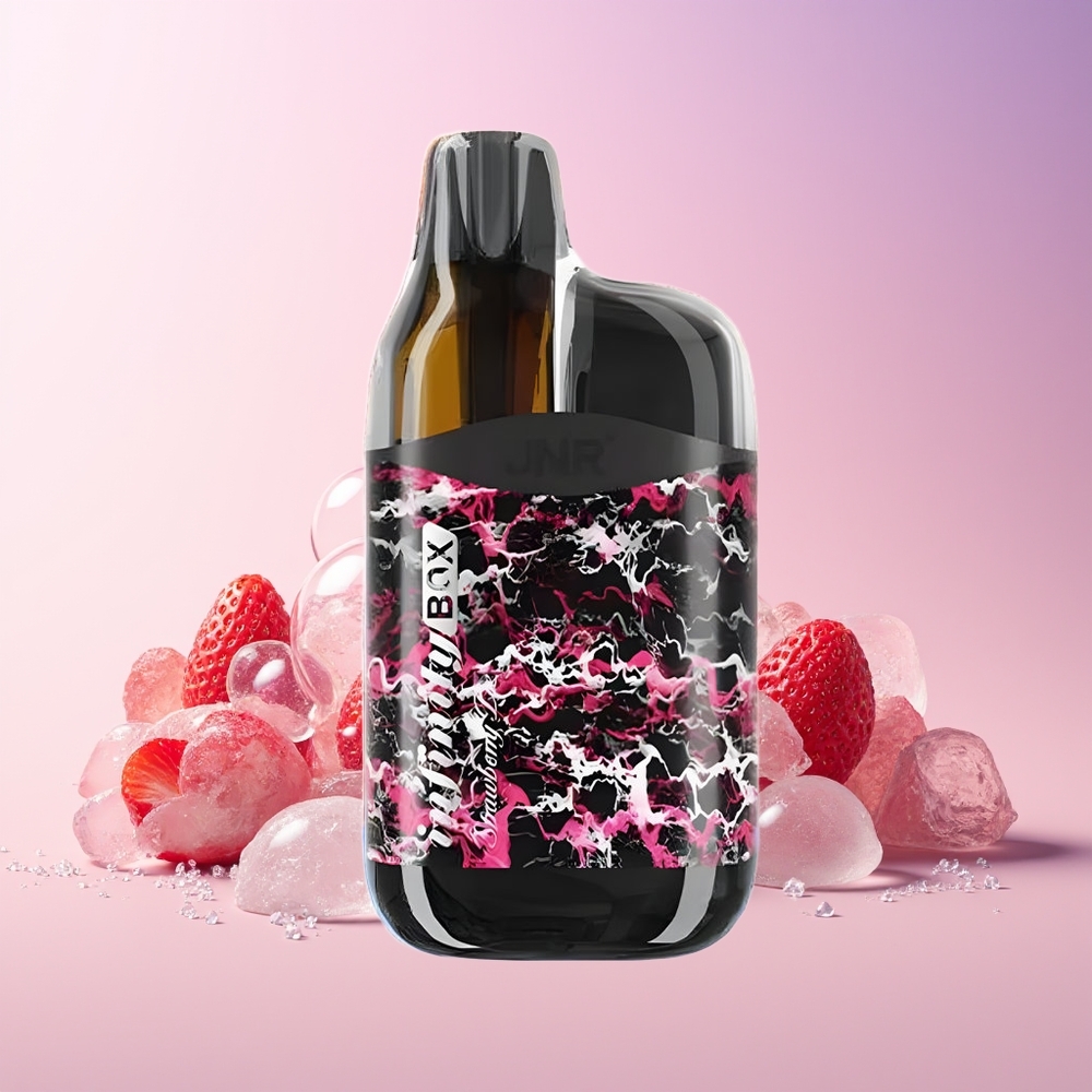 JNR Infinity Box 10700 Puffs Disposable Vape – 15ml E-liquid, 2200mAh Battery, No-Charging Design, Australia Wholesale (Strawberry Ice, 2% Nicotine)