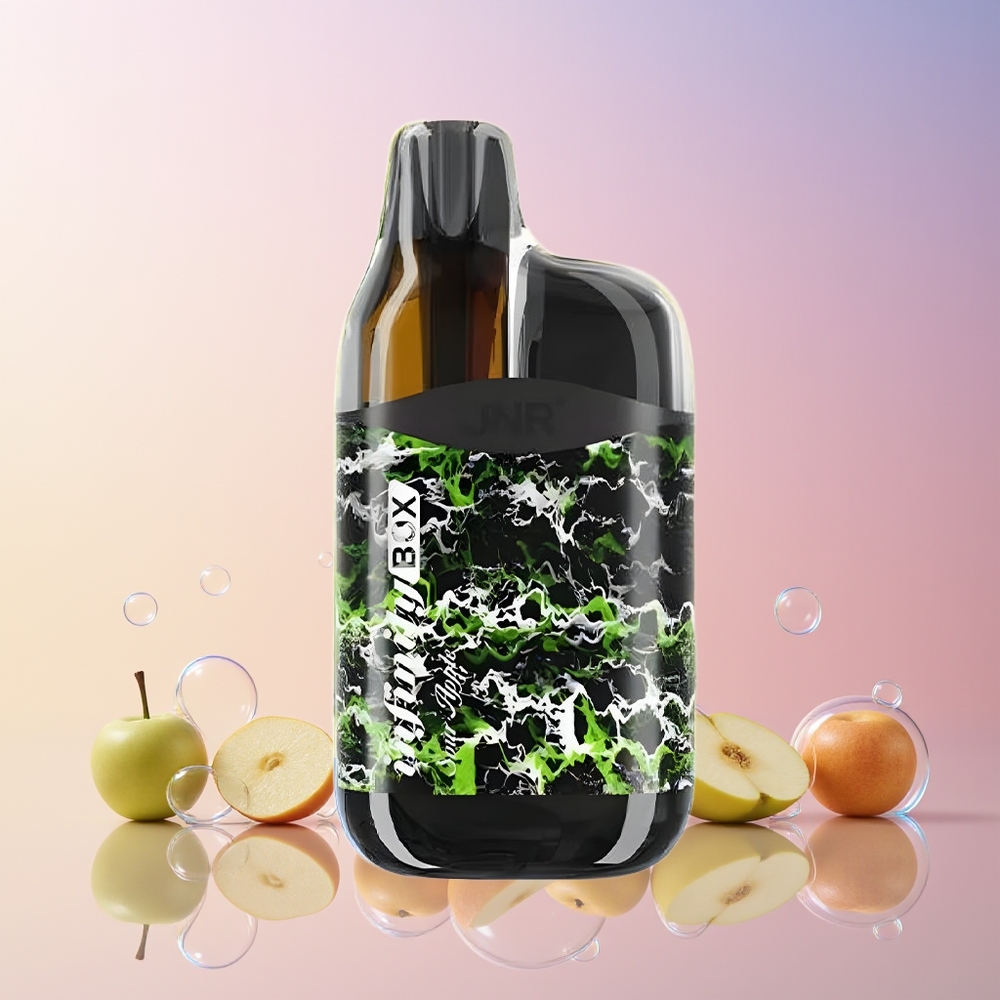 JNR Infinity Box 10700 Puffs Disposable Vape – 2200mAh Battery, 15ml E-liquid, 2% Nicotine, Sour Apple | Australia Wholesale