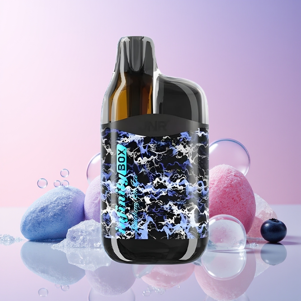 JNR Infinity Box 10700 Puffs Disposable Vape – 2200mAh Battery, 15ml E-liquid, Australia Wholesale (Blueberry On Ice)
