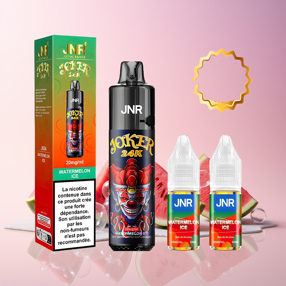 JNR Joker 24K Puffs Disposable Vape – 800mAh Battery, 2% Nicotine, Type-C Charging (Australia Wholesale)