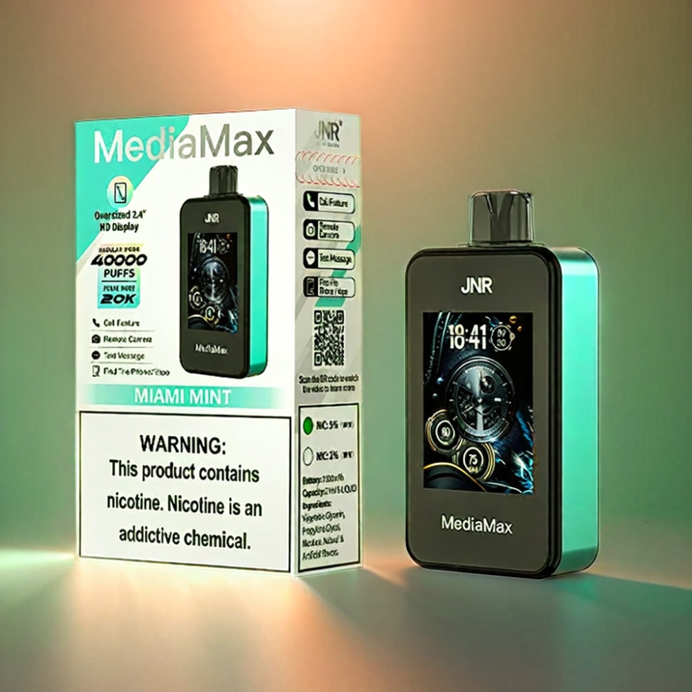 JNR MediaMax 40000 Puffs Vape