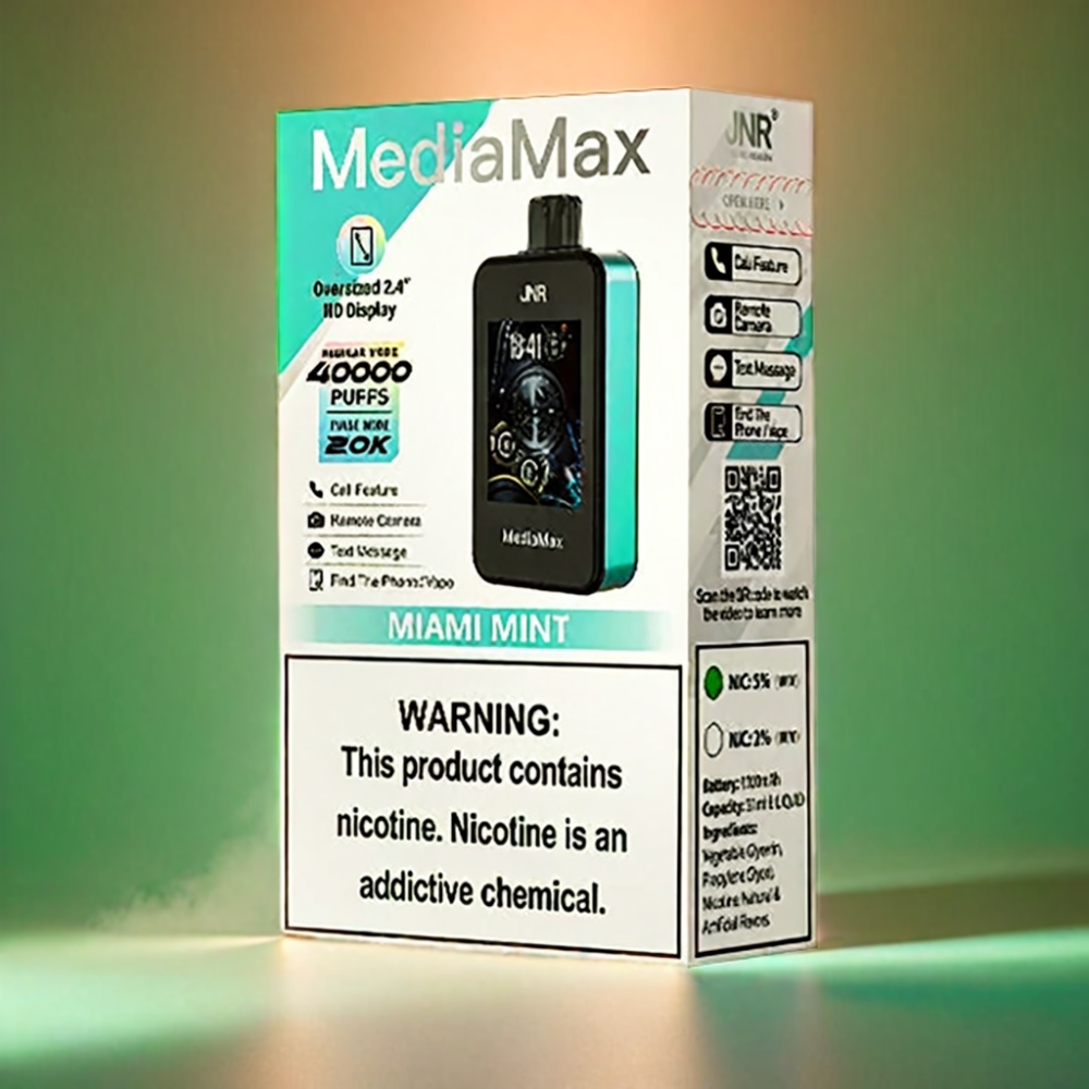JNR MediaMax 40000 Puffs Vape