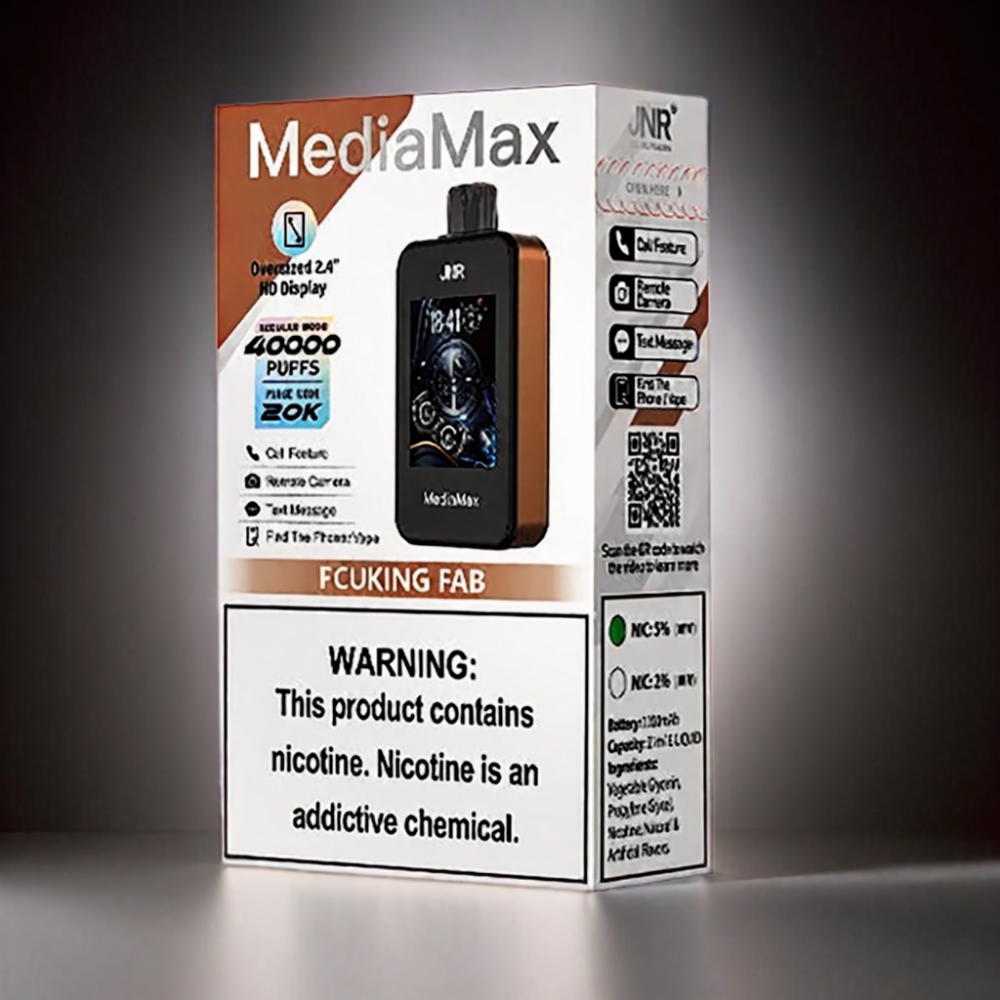 JNR MediaMax 40000 Puffs Vape