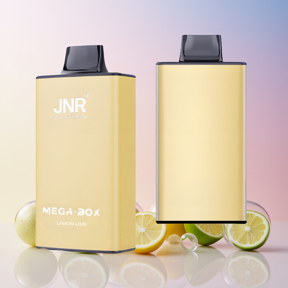 JNR Mega Box 25000 Puffs Disposable Vape – 30mL E-liquid, Dual Mesh Coil, Type-C Charge, Lemon & Lime (Australia Wholesale)