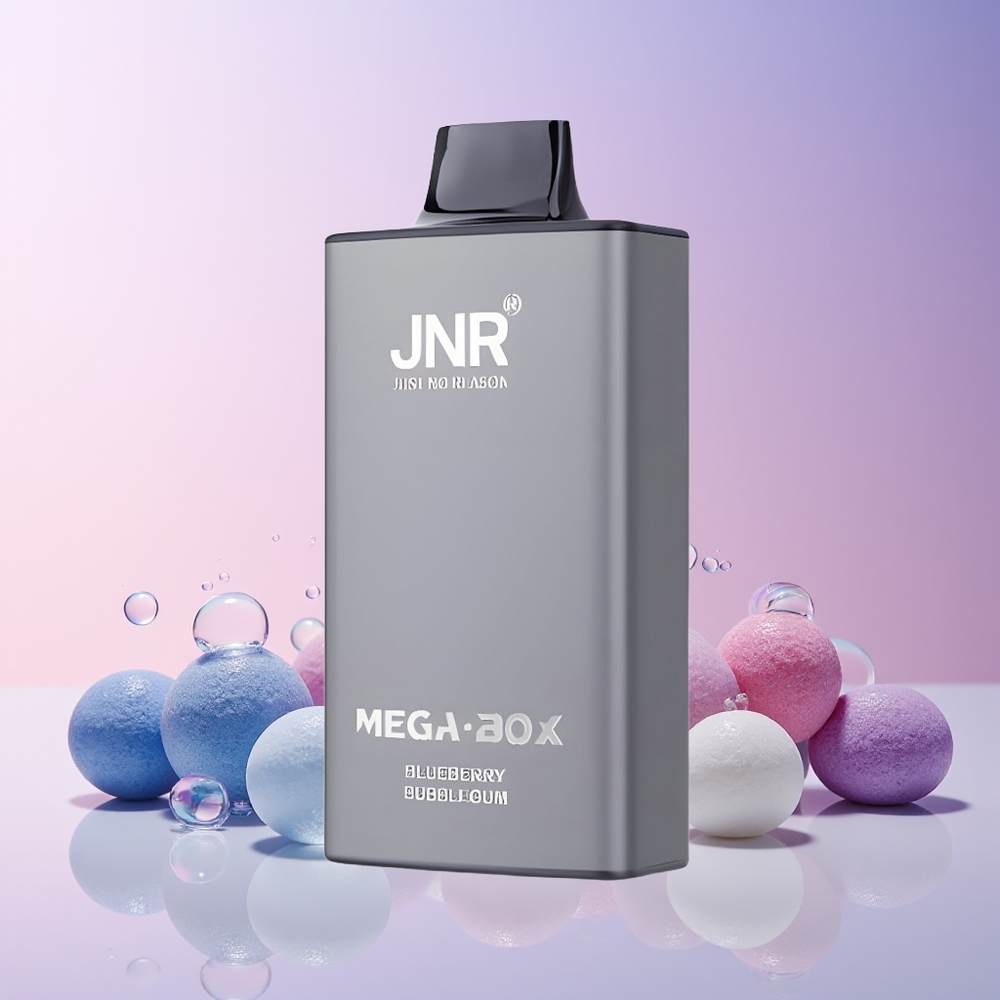 JNR Mega Box 25000 Puffs Disposable Vape – 30ml E-Liquid, Dual Mesh Coil, Type-C Charge | Australia Wholesale (Blueberry Bubblegum)