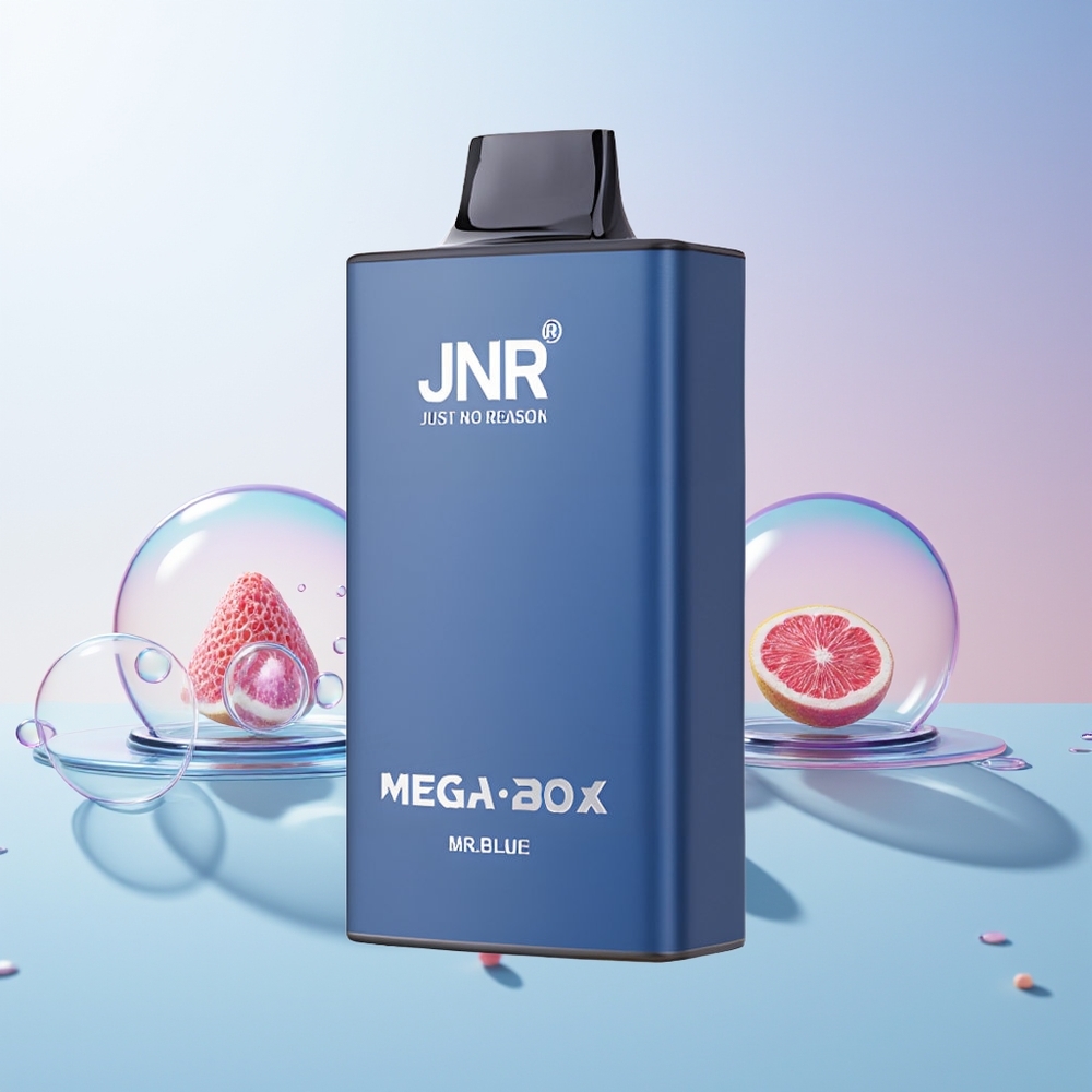 JNR Mega Box 25000 Puffs Disposable Vape – 30ml E-liquid, 850mAh Battery, Dual Mesh Coil (Australia Wholesale) – Mr Blue