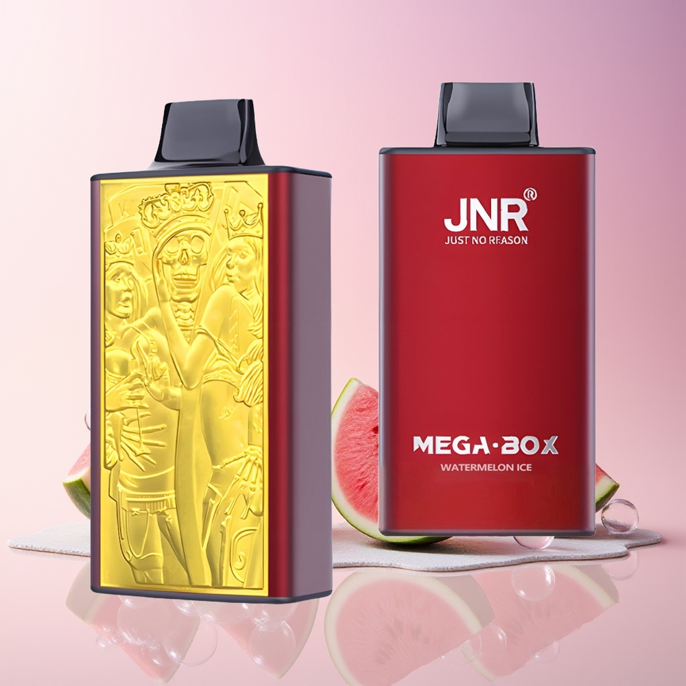 JNR Mega Box 25000 Puffs Disposable Vape – 30ml E-liquid, Dual Mesh Coil, Type-C Charge, Australia Wholesale (Watermelon Ice, 2% Nicotine)