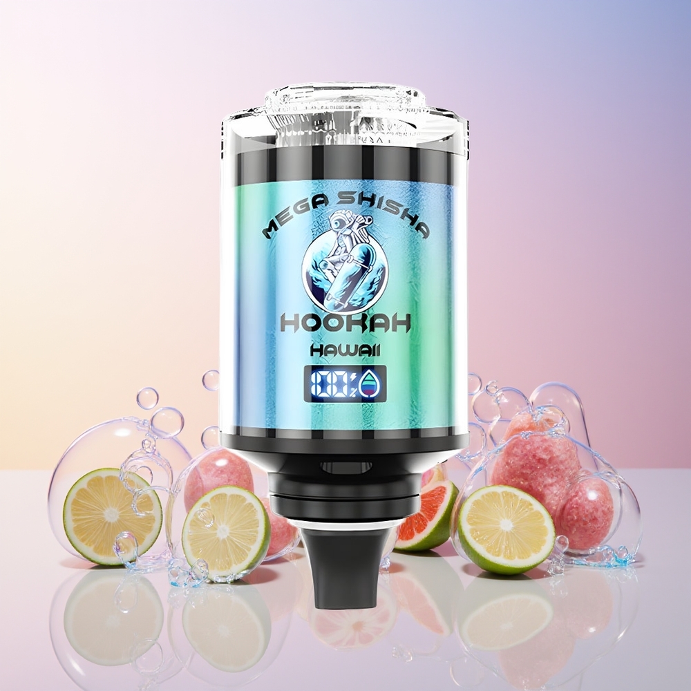 JNR Mega Shisha Hookah 100K – 60mL e-Liquid, 2200mAh Battery, Type-C Fast Charging, Australia Wholesale Hawaii