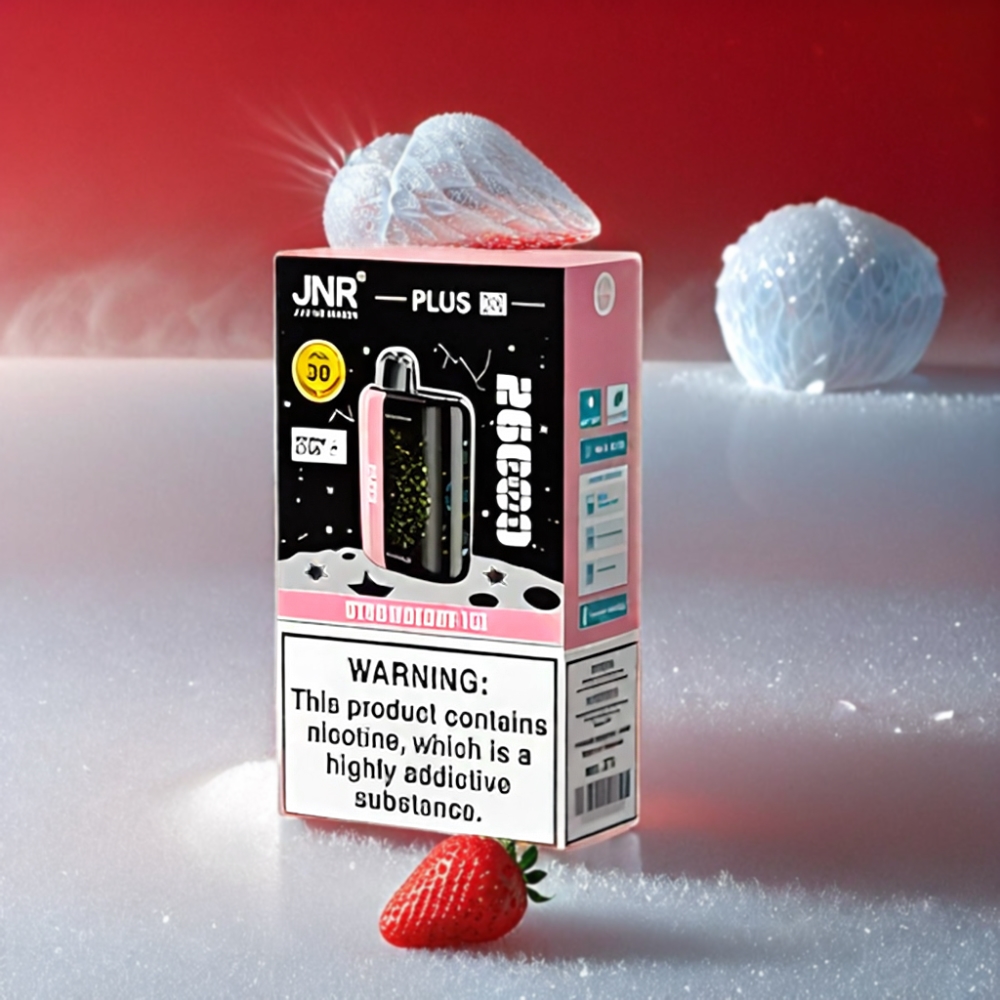 JNR Plus-X 26000 Puffs Strawberry Ice Vape