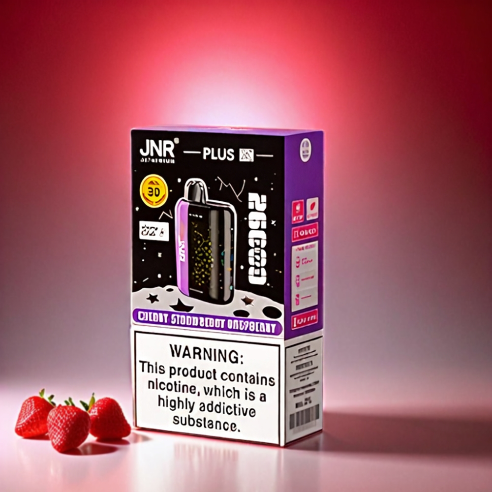 JNR Plus-X 26000 Puffs Vape - Cherry Strawberry Raspberry