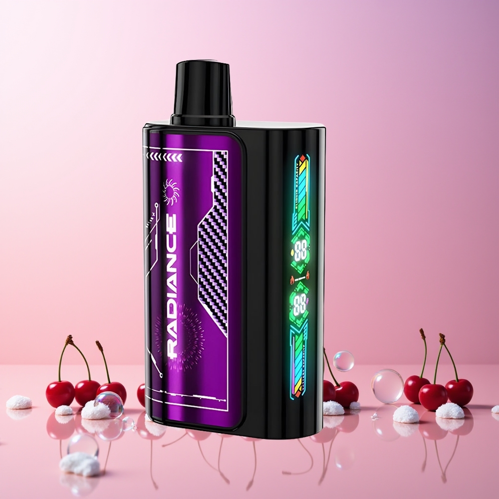 Australia Wholesale JNR Radiance 31000 Puffs Disposable Vape – 28ml E-Liquid, Dual Mesh Coil, Rechargeable (Cherry Berry)