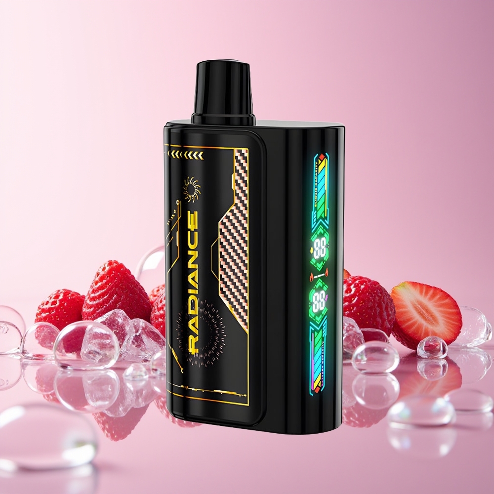 JNR Radiance 31000 Puffs Disposable Vape – 28ml E-liquid, Dual Mesh Coil, Rechargeable (Australia Wholesale) – Strawberry Raspberry Cherry Ice