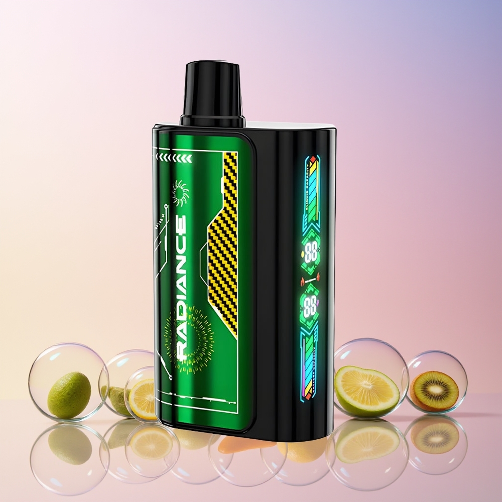 JNR Radiance 31000 Puffs Disposable Vape – Dual Mesh Coil, Type-C Charging, 28ml E-liquid | Australia Wholesale (Passion Fruit Kiwi)