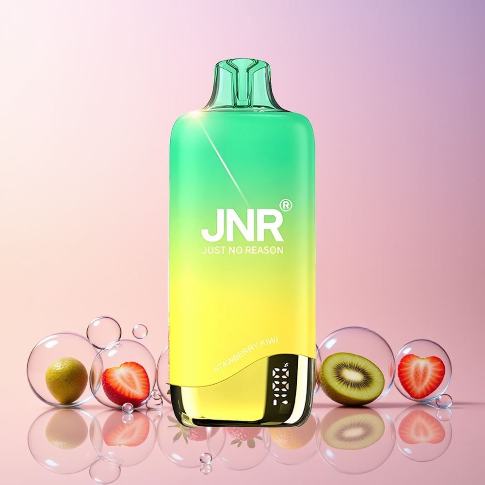Australia Wholesale JNR Rainbow 10500 Puffs Disposable Vape – 18mL Tank, 0.8ohm Mesh, USB-C (Strawberry Kiwi)