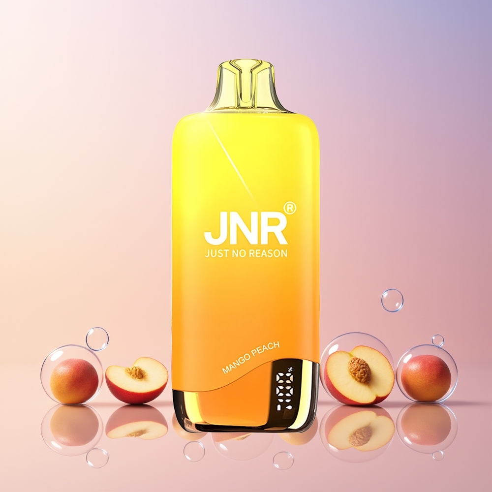 JNR Rainbow 10500 Puffs Disposable Vape – 18mL Tank, 0.8ohm Mesh Coil, Australia Wholesale (Mango Peach)