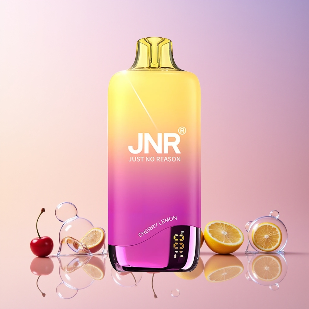 JNR Rainbow 10500 Puffs Disposable Vape – 18mL e-Liquid, 0.8ohm Mesh Coil, USB-C Charging | Australia Wholesale Cherry Lemon