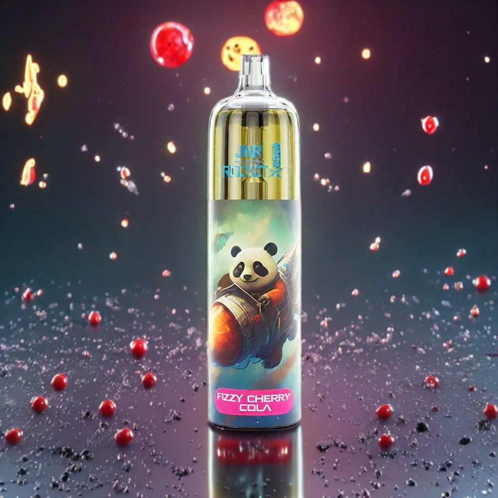 JNR Rocket X 12400 Puffs – Australia Wholesale | Compact, RGB Lights, Type-C Rechargeable, 22mL E-liquid, Fizzy Cherry Cola