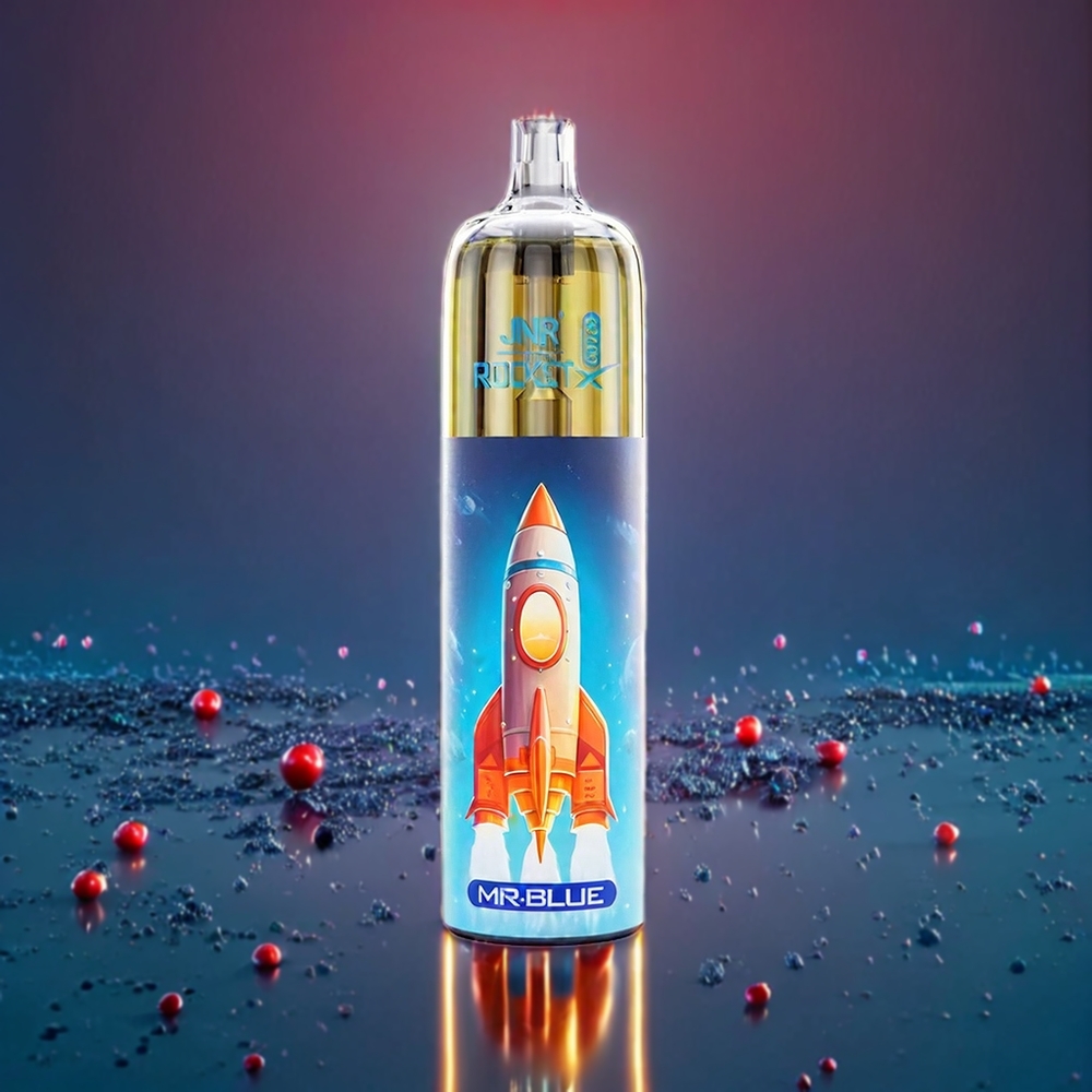 JNR Rocket X 12400 Puffs Australia Wholesale – Compact, RGB Lights, Type-C Rechargeable, 22ml E-liquid