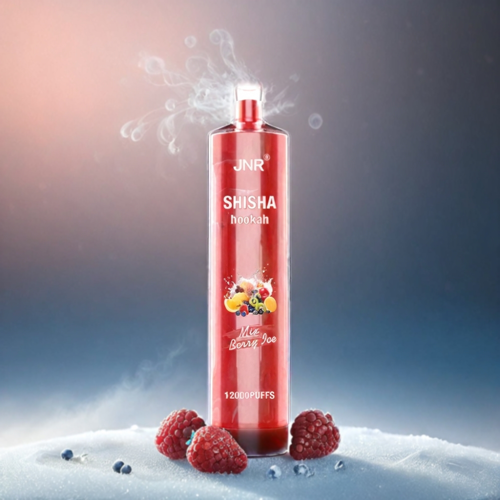 JNR Shisha Hookah 12000 Puffs Vape - Berry Ice JNR Shisha Hookah 12000 Puffs