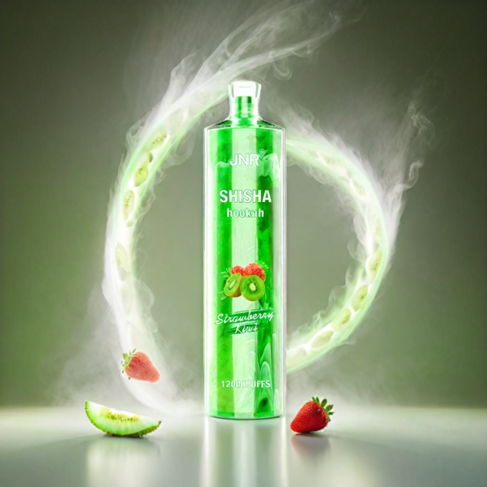 JNR Shisha Hookah 12000 Puffs Vape - Strawberry Kiwi