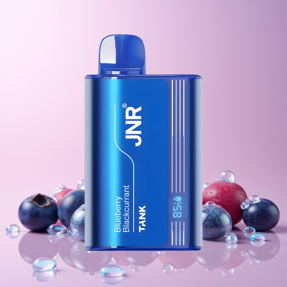 JNR Tank 10000 Puffs Disposable Vape – Adjustable Airflow, Dual Mesh Coil, Type-C Fast Charge (Australia Wholesale) – Blueberry Blackcurrant