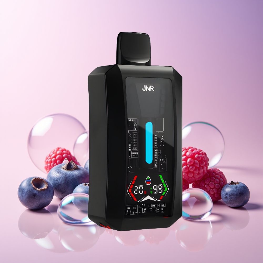 JNR Tank Pro 33000 Puffs Disposable Vape – 28ml e-Liquid, Dual Mesh Coil, Type-C Charging (Blueberry Raspberry Cherry) – Australia Wholesale