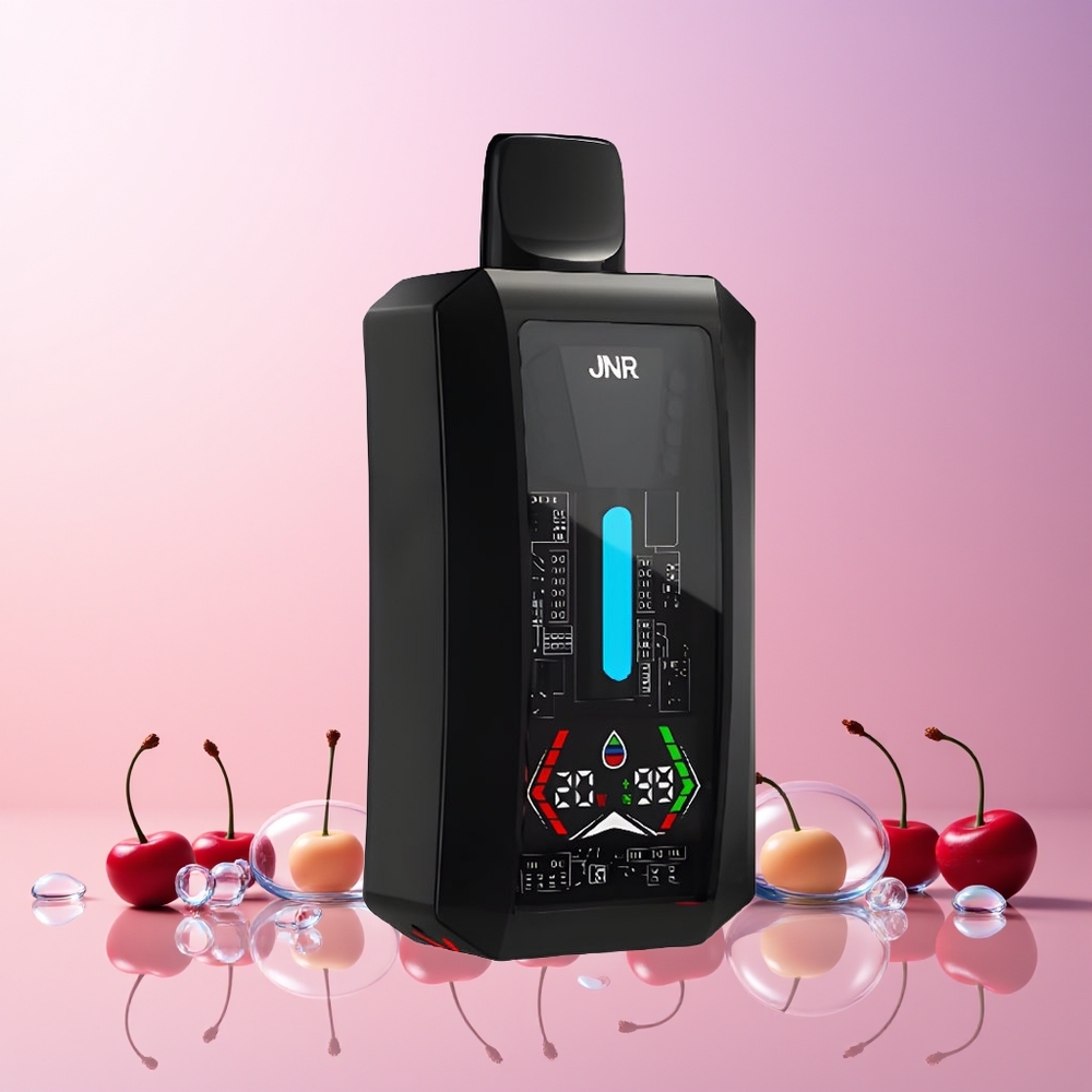JNR Tank Pro 33000 Puffs Disposable Vape – 28ml e-Liquid, Dual Mesh, Type-C (Australia Wholesale) – Cherry Berry