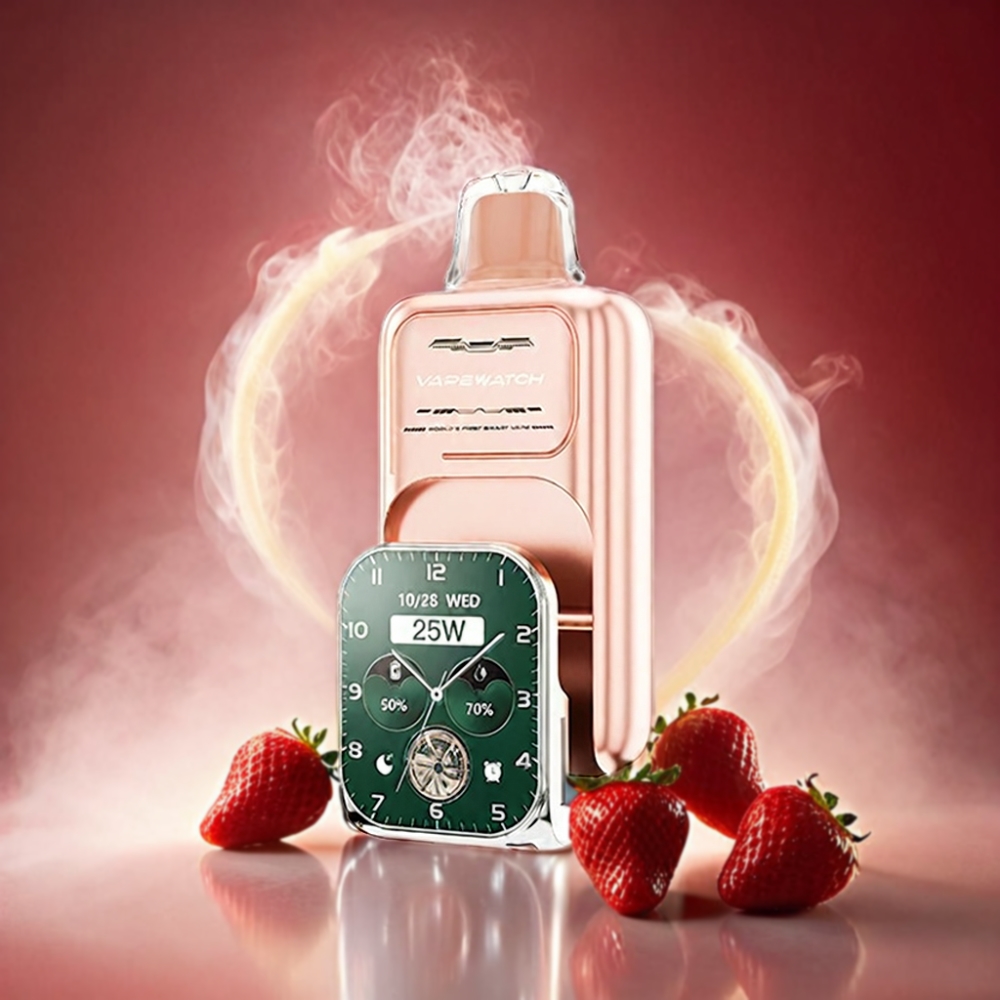JNR Vape Watch 30000 Puffs Vape Strawberry Banana JNR Vape Watch 30000 Puffs - Australia Wholesale