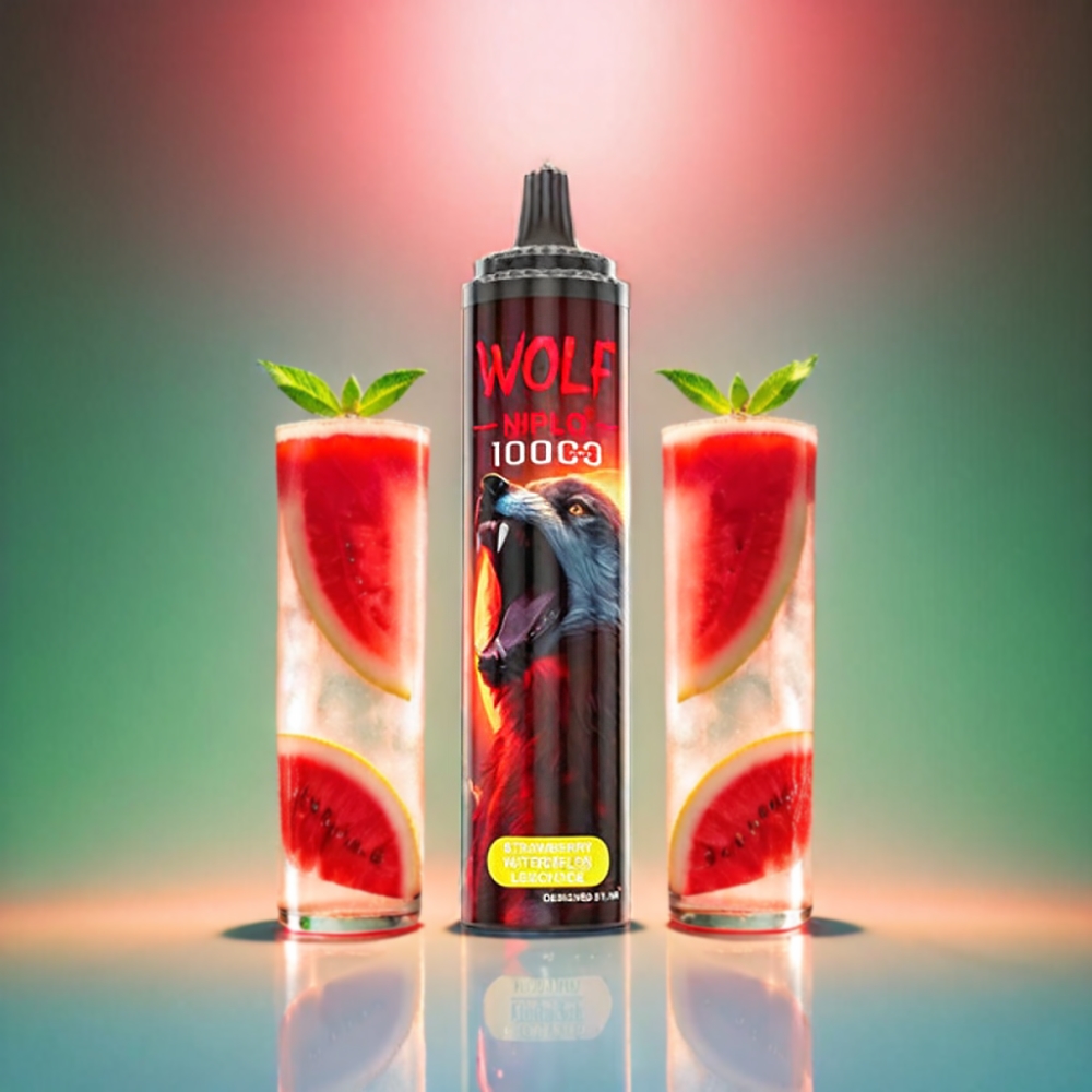 JNR Wolf 10000 Puffs Disposable Vape - Strawberry Watermelon Lemonade