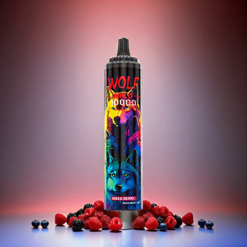 JNR Wolf 10000 Puffs Mixed Berry