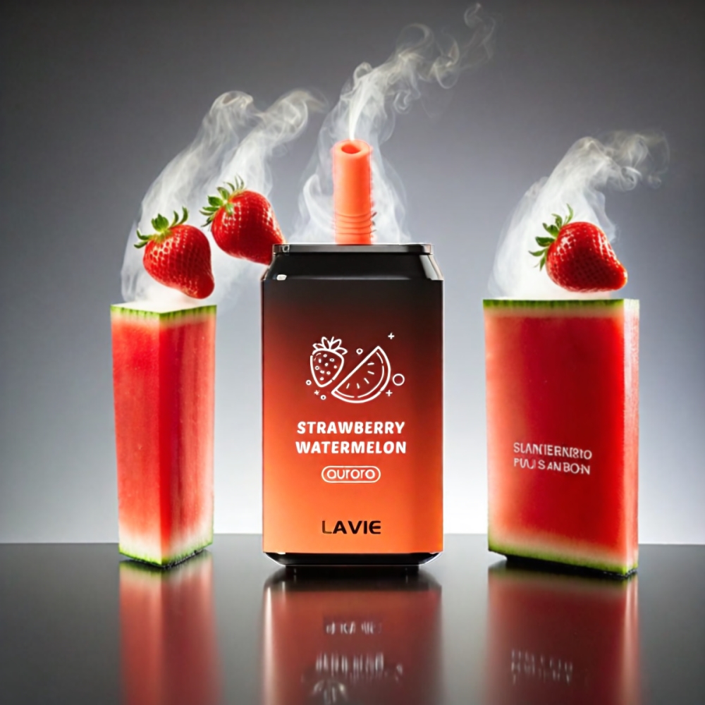 Lavie Aurora 11000 Puffs Vape - Strawberry Watermelon Lavie Aurora 11000 Puffs - Wholesale (Australia)