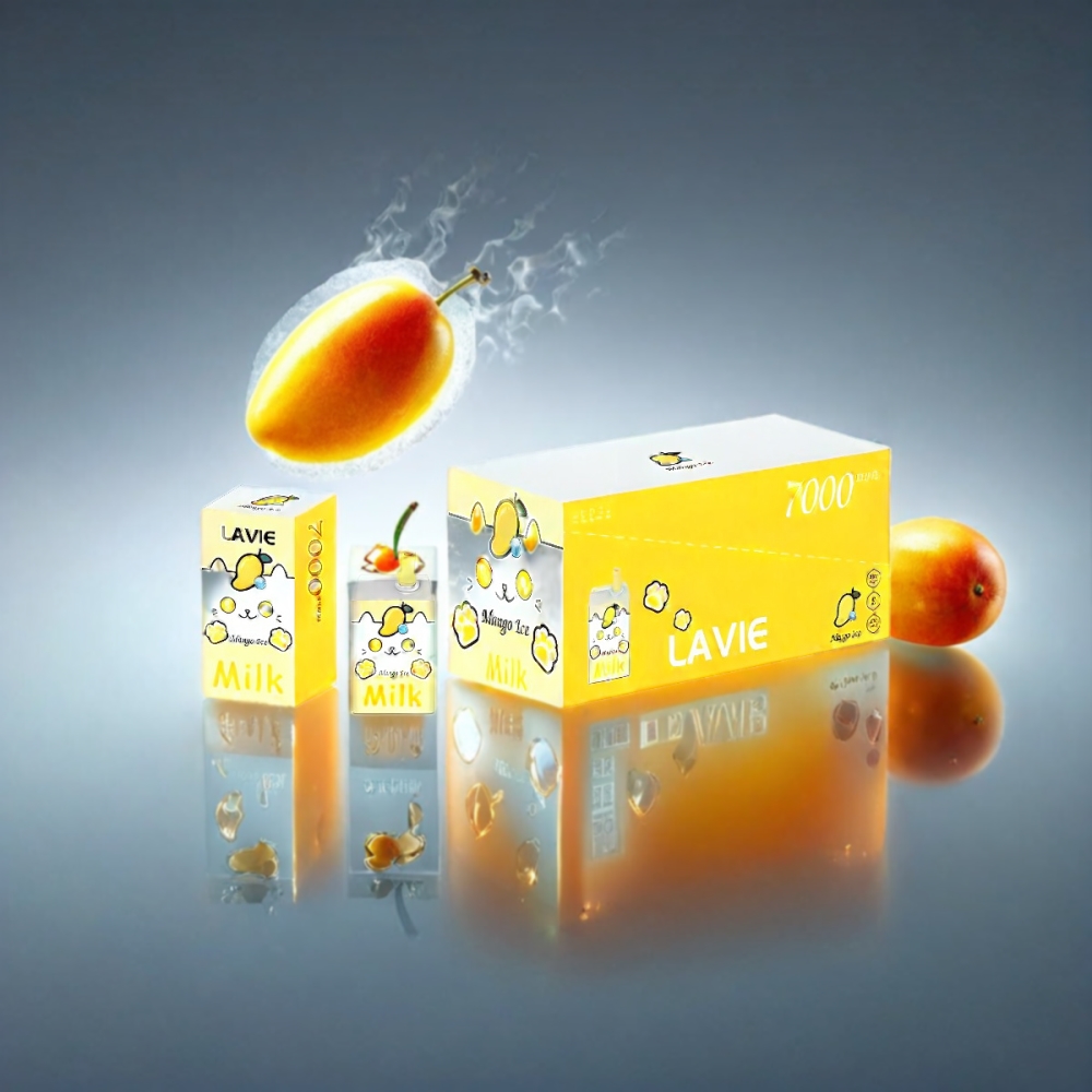 Lavie Milk 7000 Puffs Mango Ice Vape