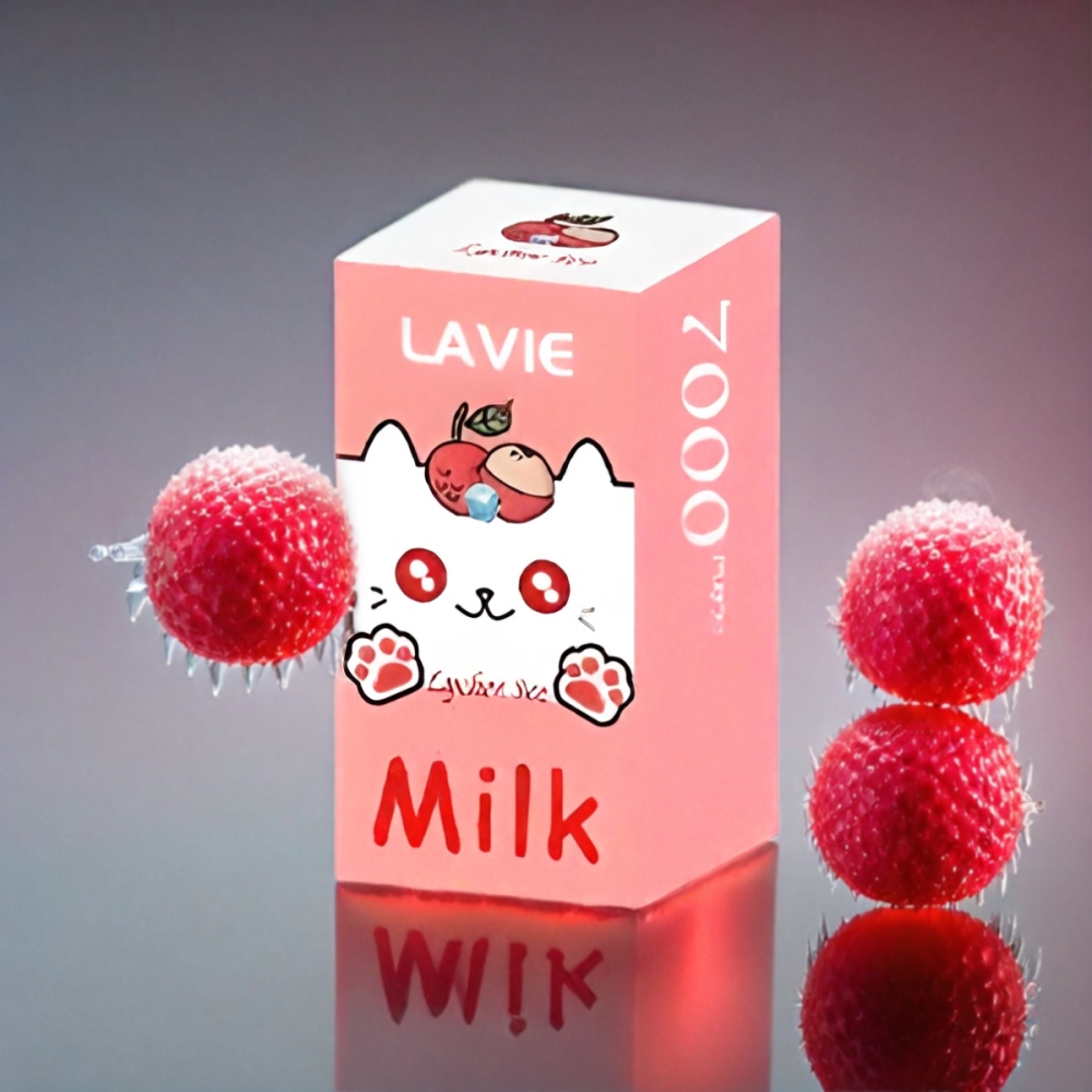 Lavie Milk 7000 Puffs Vape - Lychee Ice