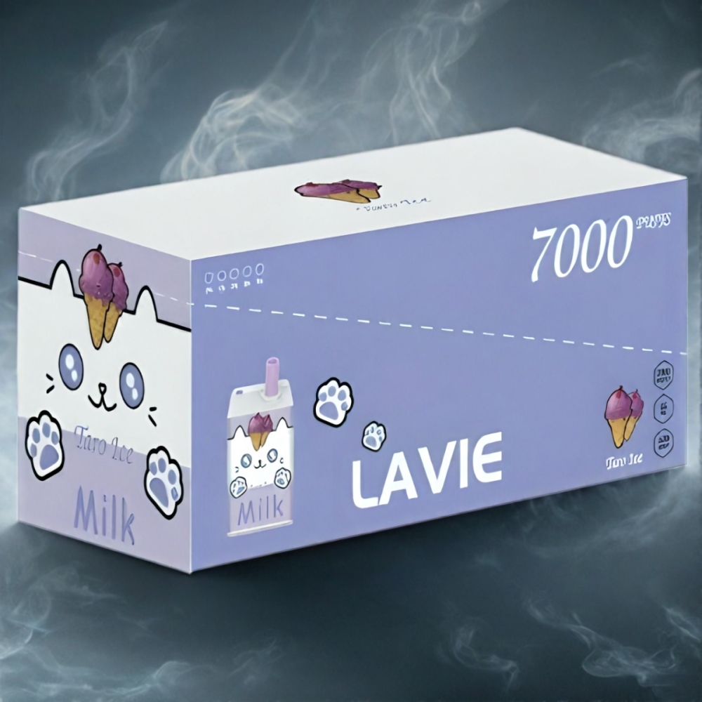 Lavie Milk 7000 Puffs Vape Taro Ice