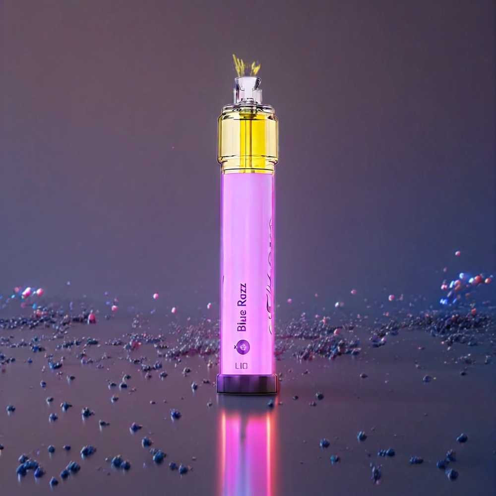 Australia Wholesale LIO Bee Lit 2500 Puffs Disposable Vape - 6.0mL E-liquid, 1300mAh Battery, Blue Razz