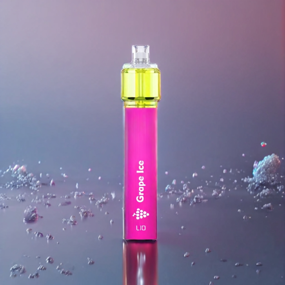 Australia Wholesale LIO Bee18 Max 2500 Puffs Disposable Vape – 6.5ml 5% Nicotine, 1300mAh Battery, Grape Ice