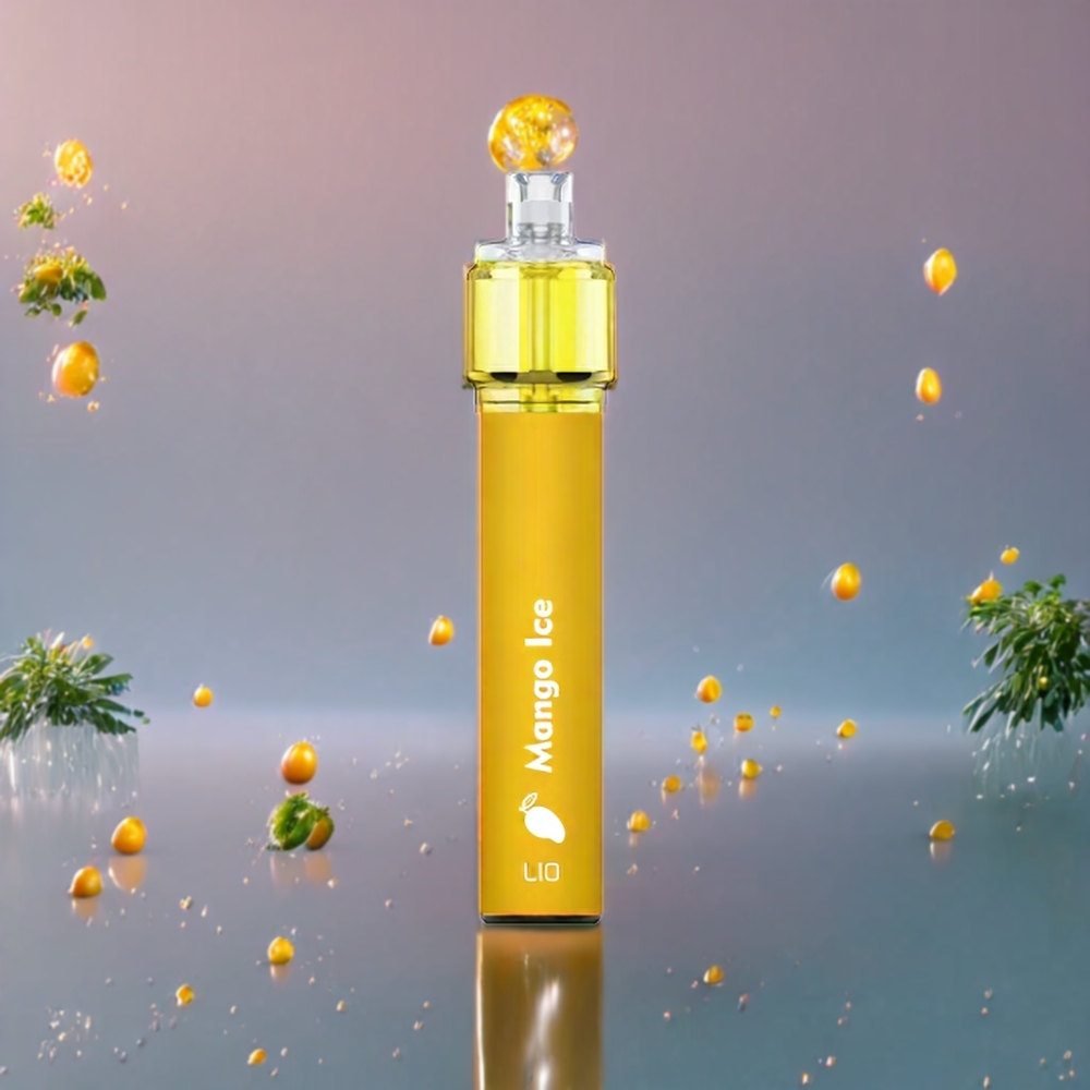 LIO Bee18 Max 2500 Puffs Disposable Vape – 1300mAh Battery, 6.5ml E-liquid, Australia Wholesale (Mango Ice)