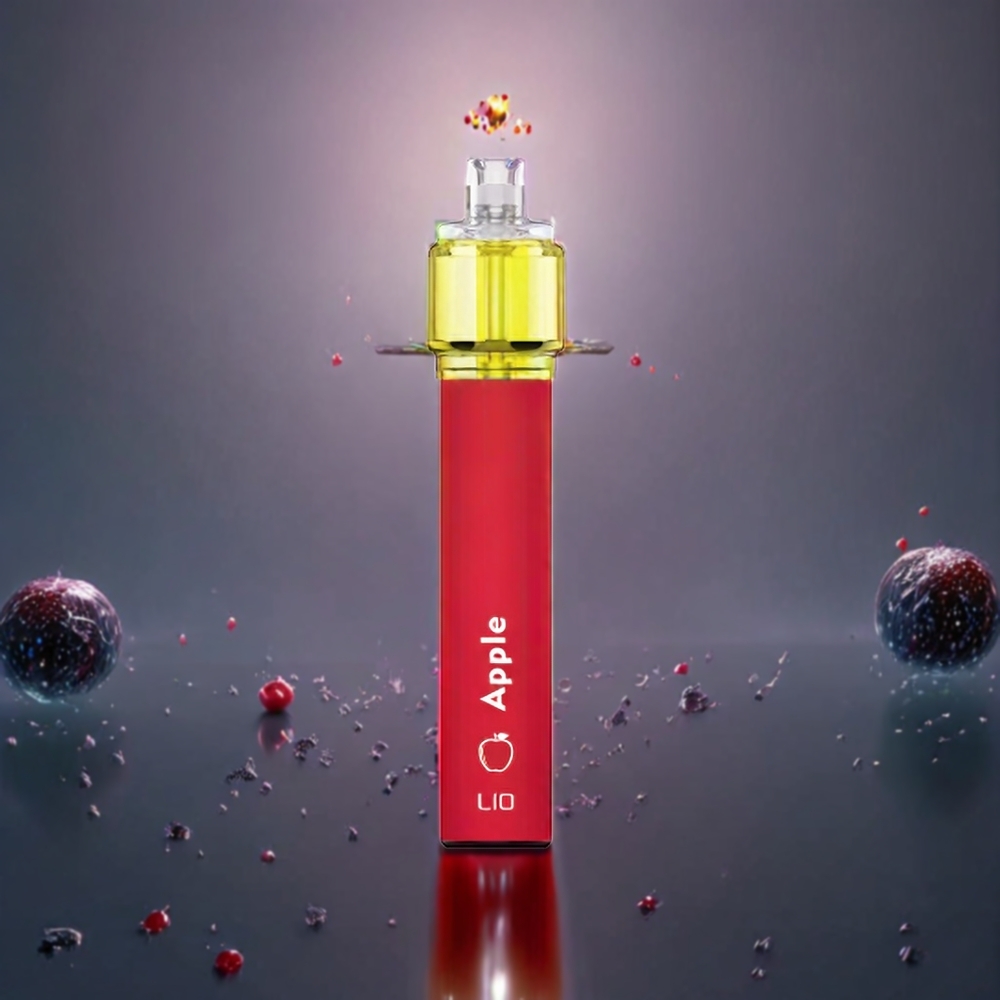 LIO Bee18 Max 2500 Puffs Disposable Vape - 6.5ml E-liquid, 1300mAh Battery (Australia Wholesale) - Apple