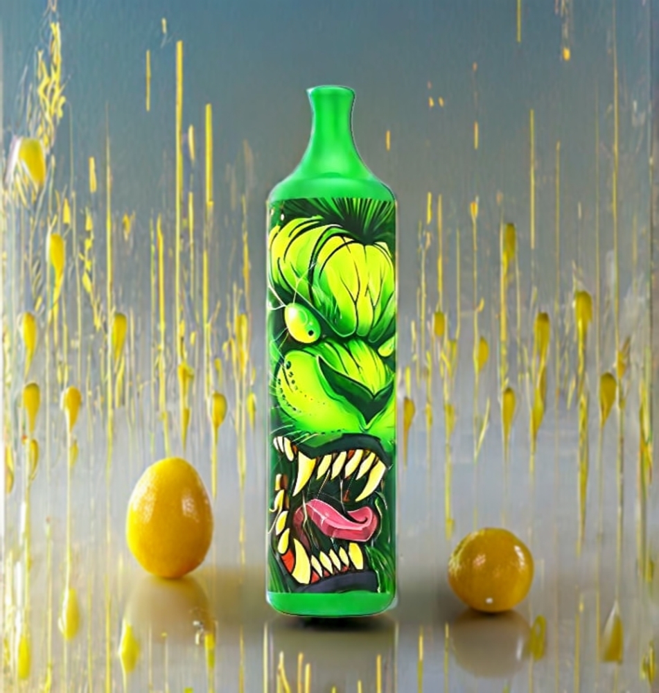 LIO Boom 3500 Puffs Disposable Vape – 10ml 50mg, 1400mAh (Australia Wholesale) – Lemon Candy Ice