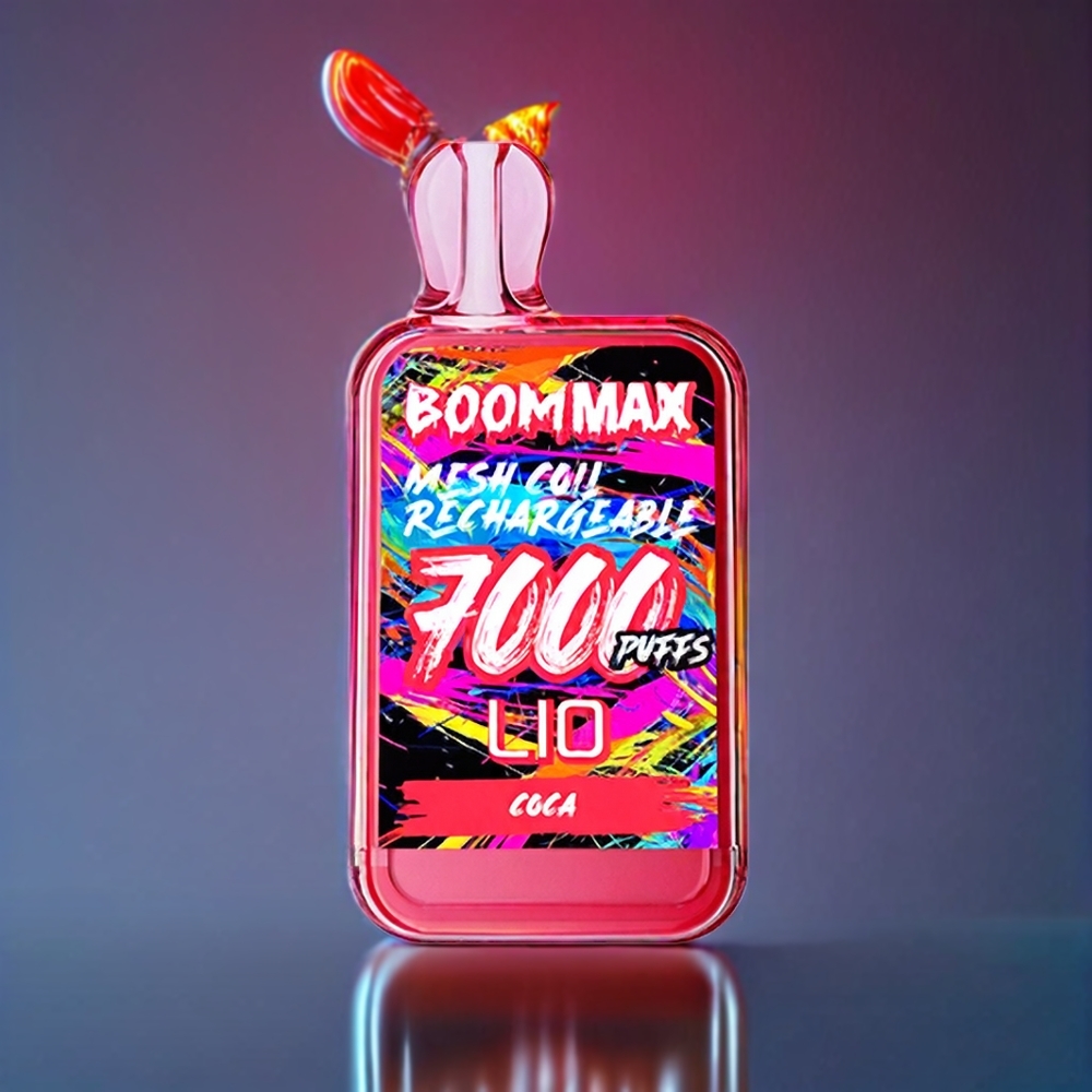 Australia Wholesale LIO BOOM MAX 7000 Puffs Disposable Vape – 15ml 50mg, Type-C Charging, 1.0Ω Mesh Coil