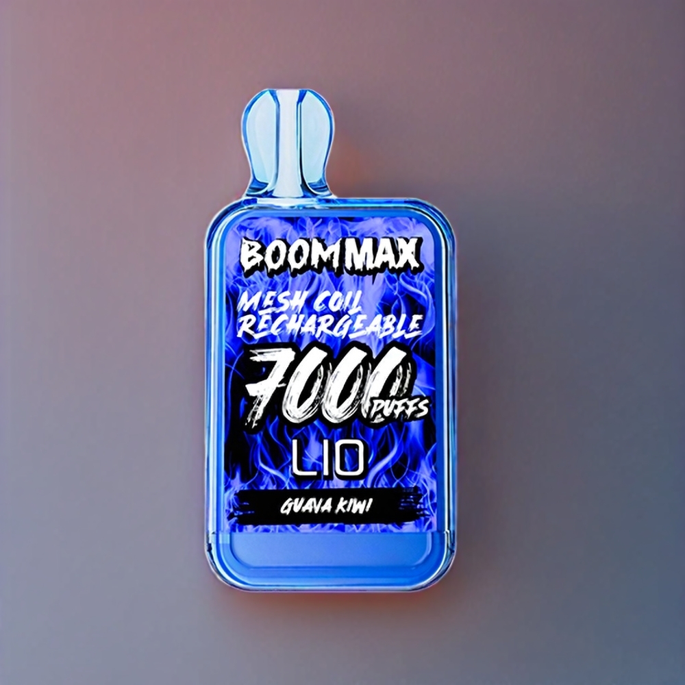 LIO BOOM MAX 7000 Puffs Disposable Vape – 15ml 50mg, Guava Kiwi | Australia Wholesale