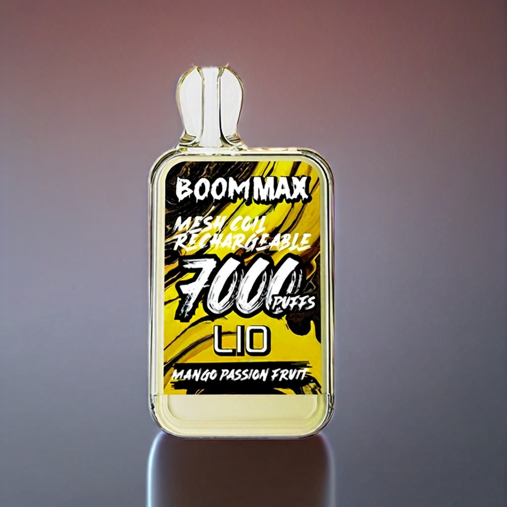 LIO BOOM MAX 7000 Puffs Disposable Vape – 15ml 50mg Mango Passion Fruit | Australia Wholesale