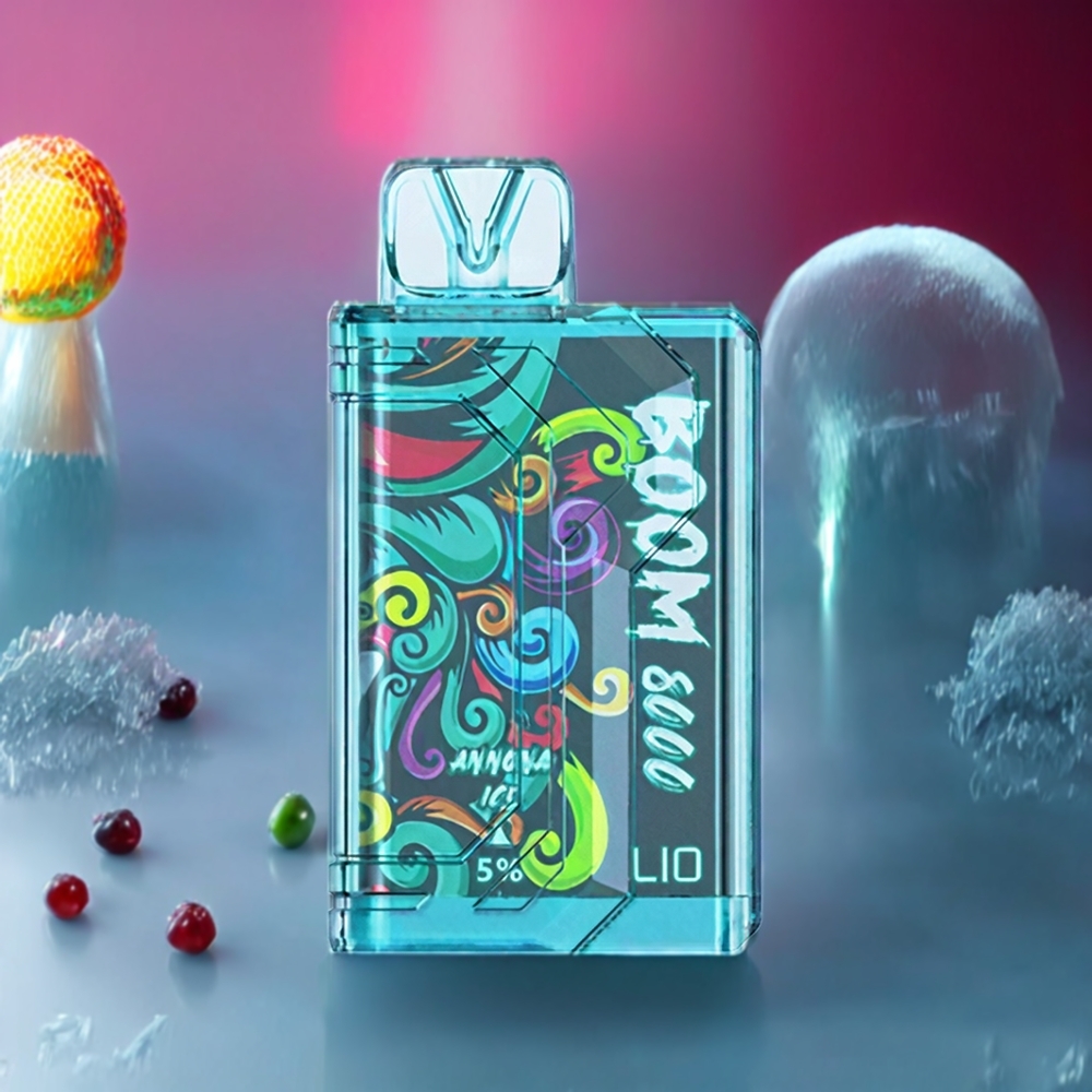 LIO BOOM PRO 8000 Puffs Disposable Vape – 15ml Mesh Coil, Type-C Charging | Australia Wholesale