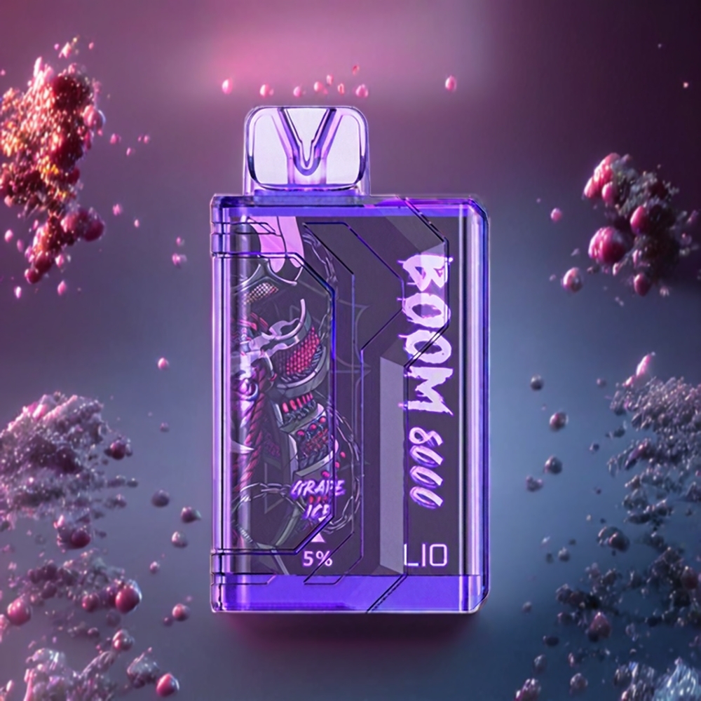 LIO BOOM PRO 8000 Puffs Disposable Vape – 15ml, Mesh Coil, Type-C Charging | Australia Wholesale