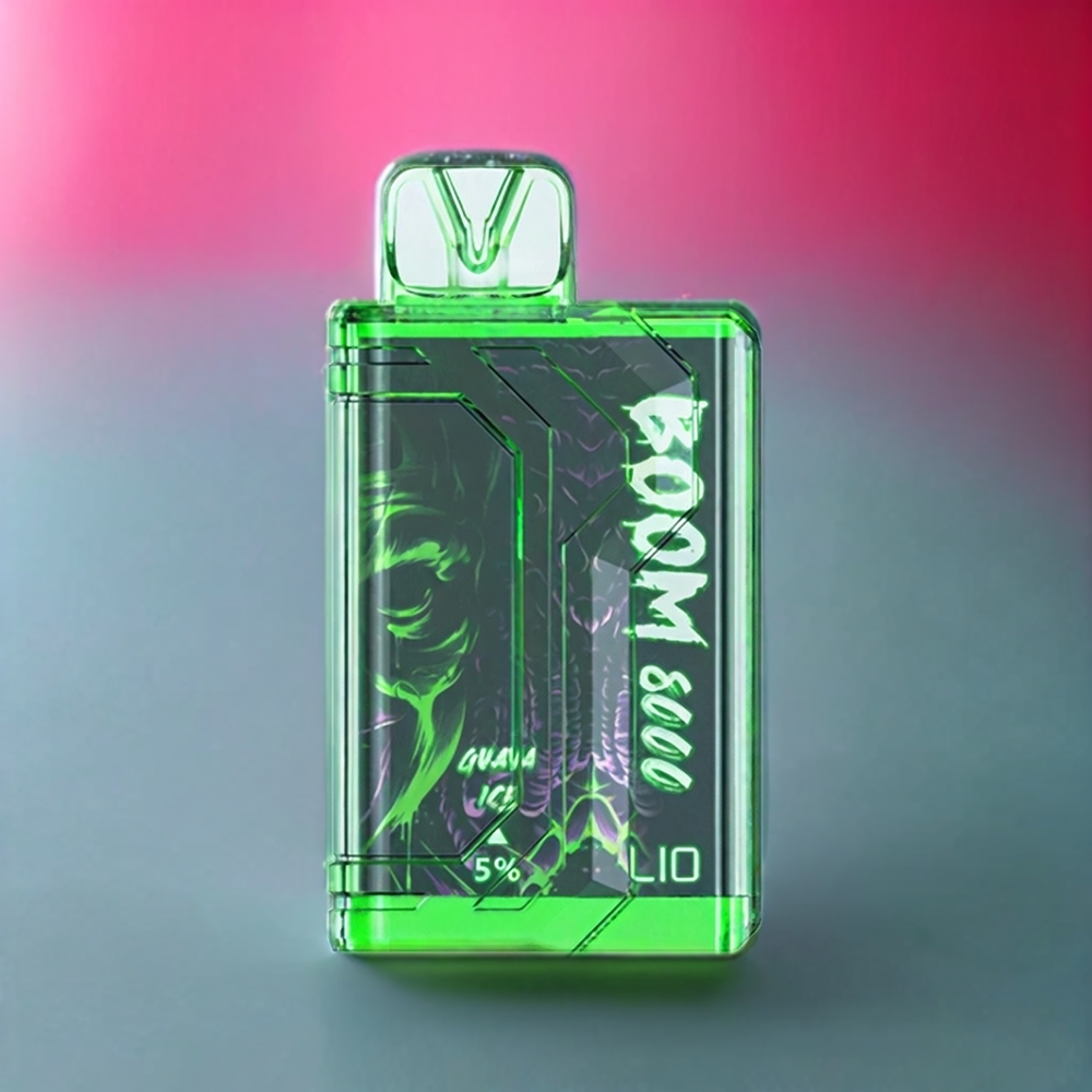 LIO BOOM PRO 8000 Puffs Disposable Vape – 15ml Prefilled, 5% Nicotine, Type-C Charging | Australia Wholesale
