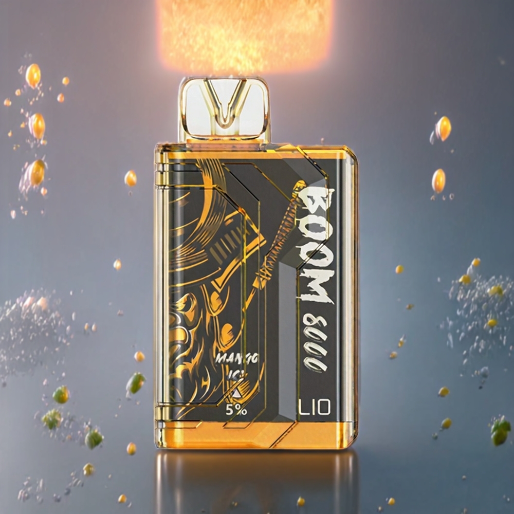 LIO BOOM PRO 8000 Puffs Disposable Vape – 15ml Prefilled, 5% Nicotine, Type-C Charging (Australia Wholesale)